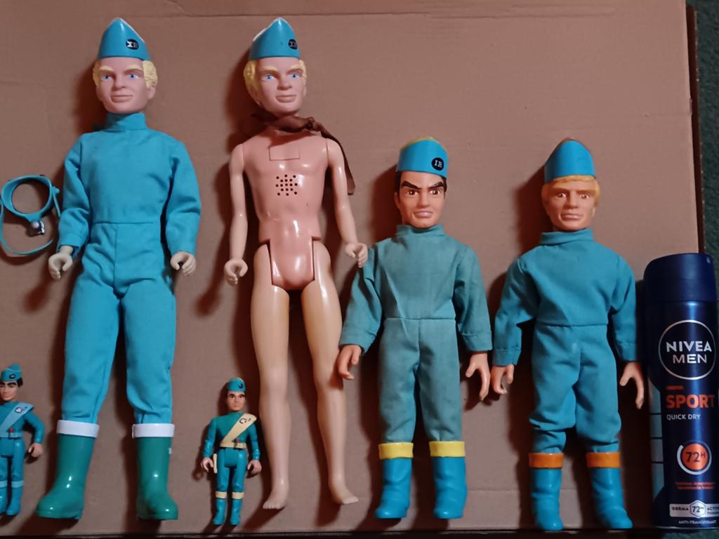 Thunderbirds 1999 action figures., Ophalen of Verzenden, 1:50 of kleiner