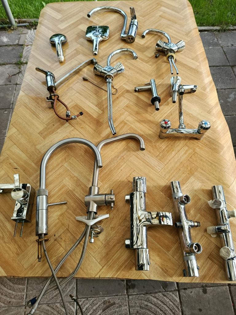 Kraan  RVS, Ophalen