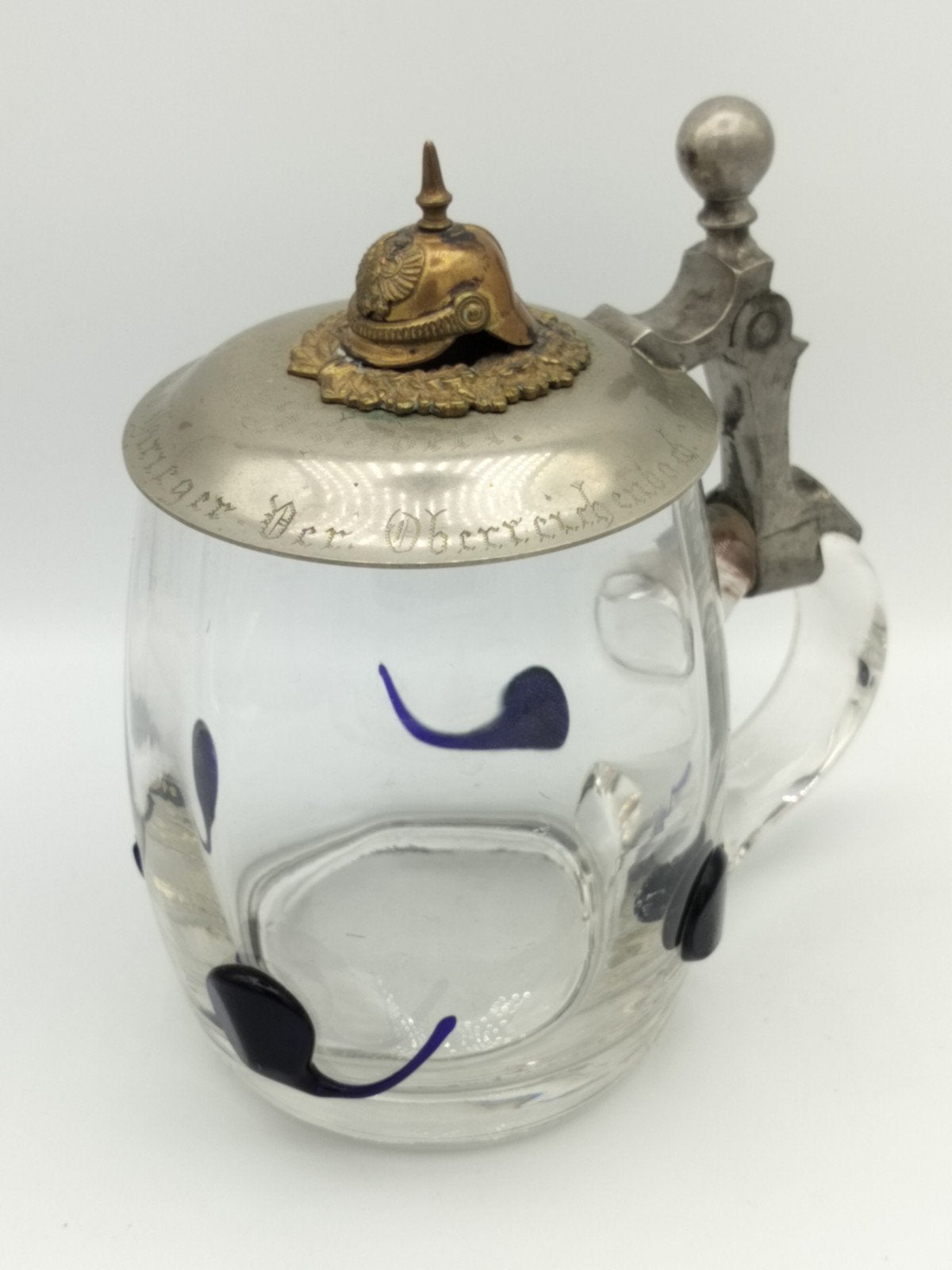 Duitse veteranen bierpul pickelhaube, Verzamelen, Ophalen of Verzenden, Landmacht, Duitsland