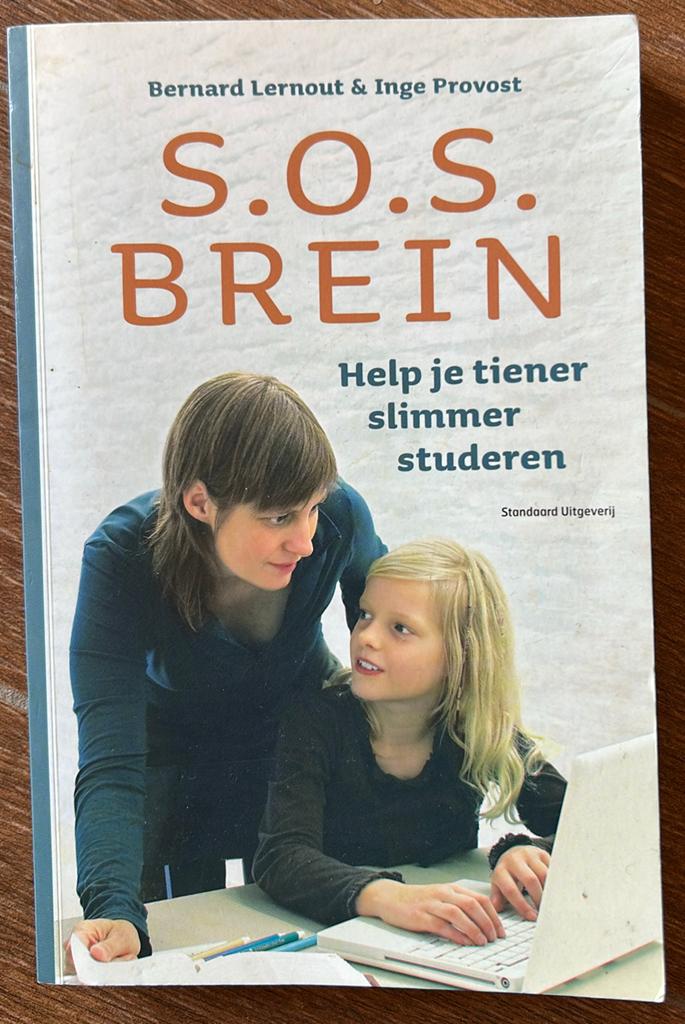 Sos brein help je tiener slimmer studeren - Bernard Lernout, Ophalen of Verzenden, Zo goed als nieuw