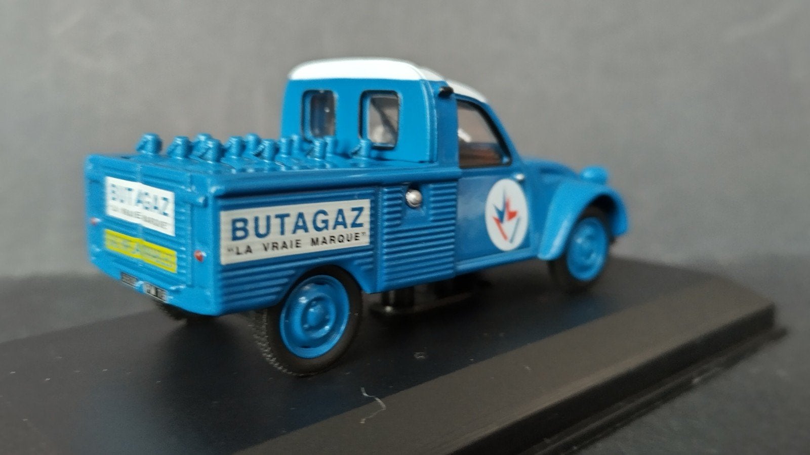 Citroen 2cv Pick Up Butagaz 1:43 Altaya Pol, Overige merken, Auto, Verzenden, .