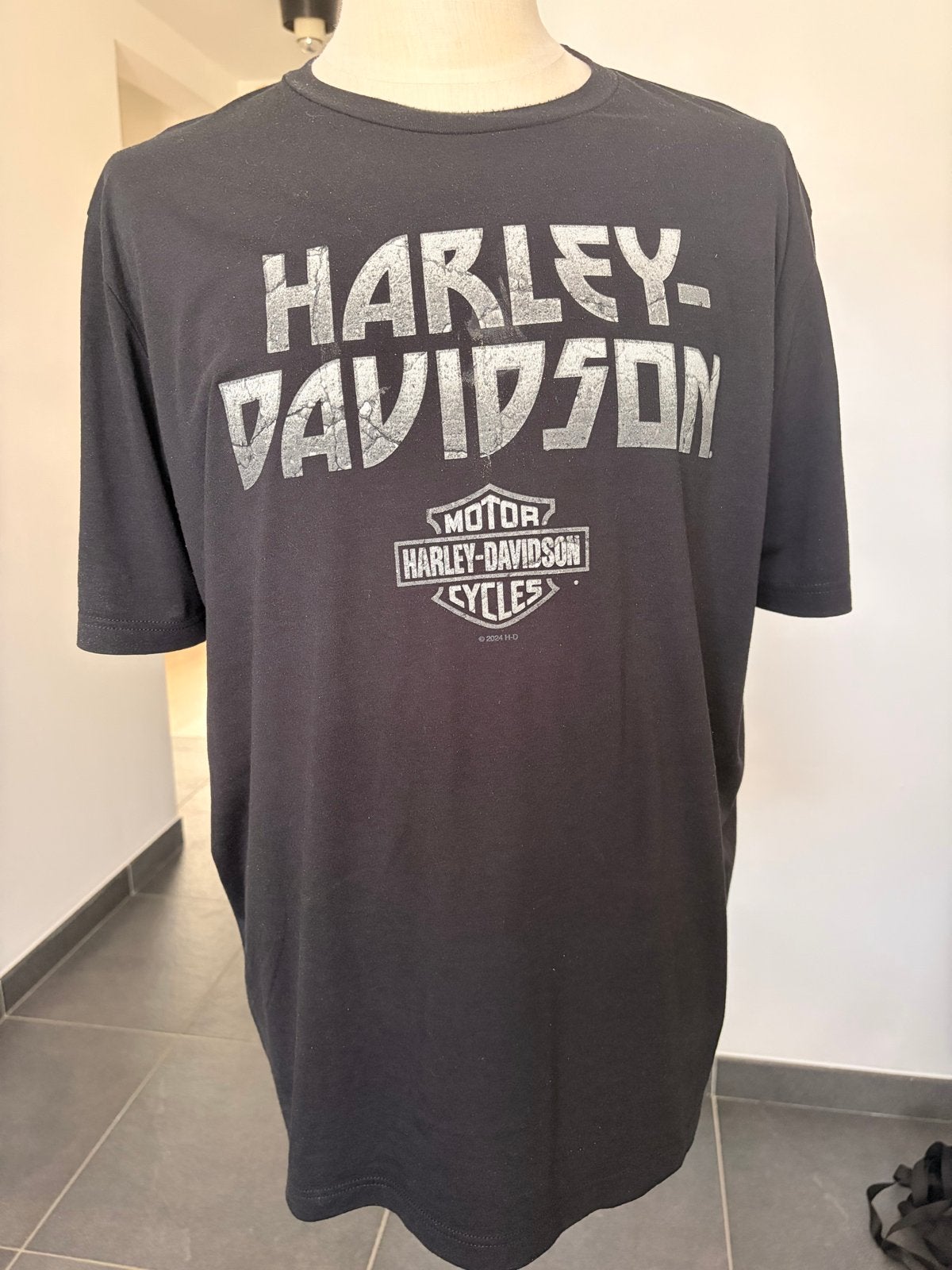 Harley-Davidson T-shirt Zwart Maat 3XL, Motoren, Kleding | Motorkleding, Heren, Ophalen of Verzenden, Nieuw zonder kaartje, Harley-Davidson