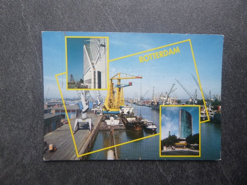 Rotterdam, haven, Verzenden, 1980 tot heden, Ongelopen, Zuid-Holland