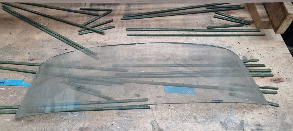 Daf 600/750/30 Achterruit, Auto-onderdelen, Ophalen, Gebruikt, Oldtimer onderdelen