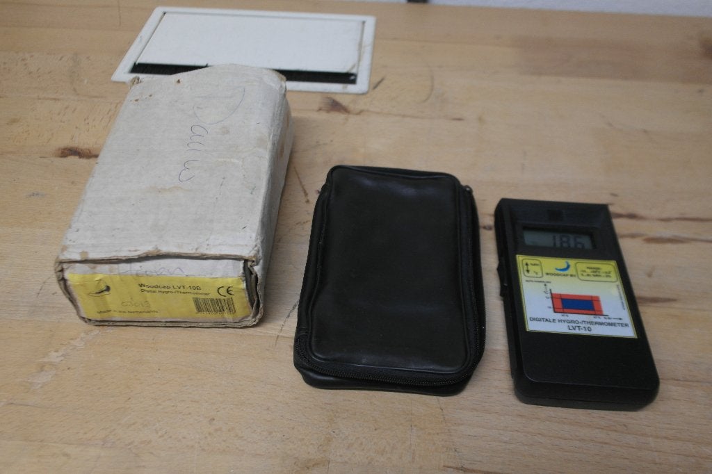 Woodcap digitale hygro/thermometer lvt-10 nieuw, Ophalen of Verzenden, Zo goed als nieuw, KöhlerWoodkap, KöhlerWoodkap