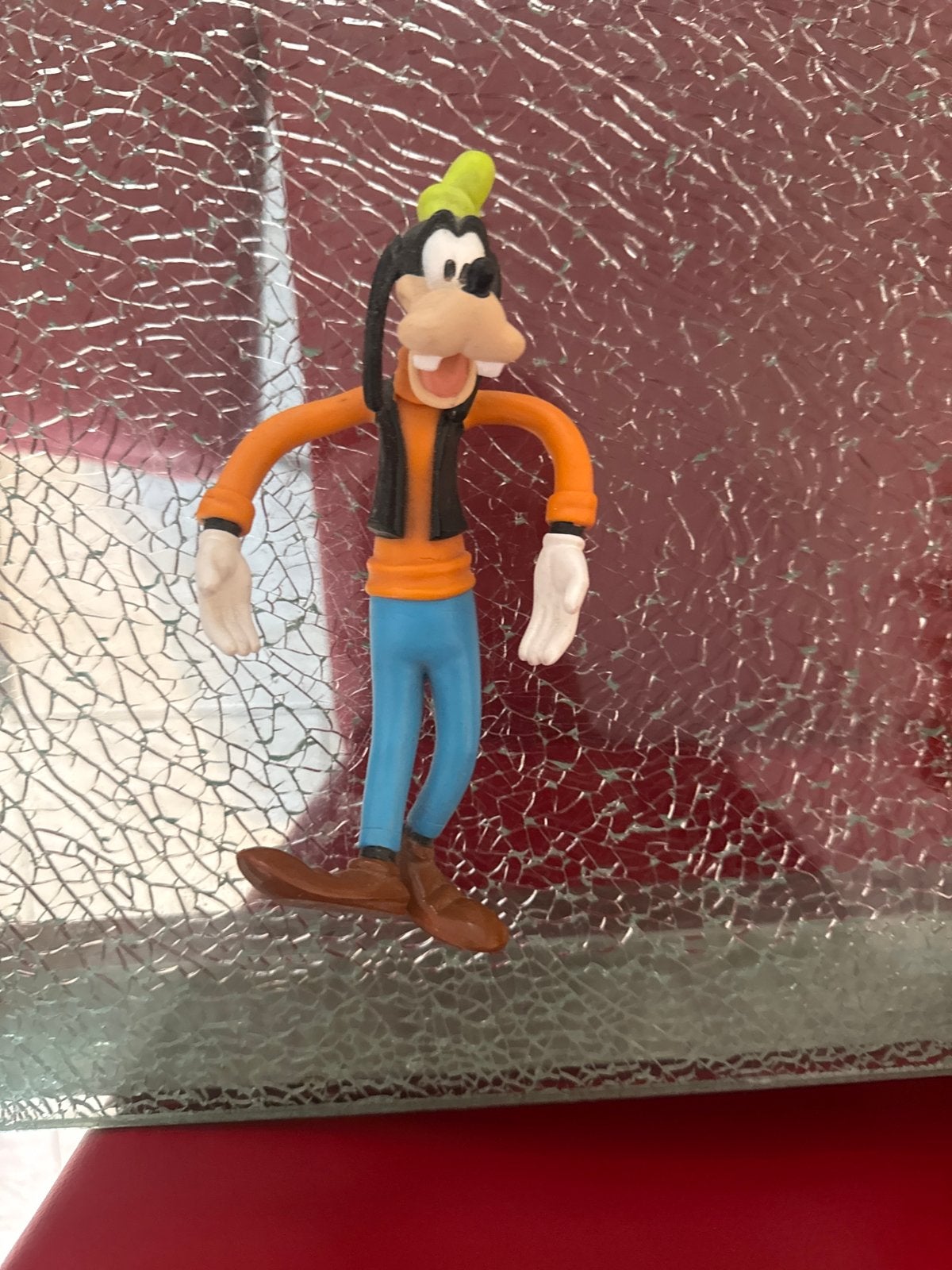 Vintage Goofy figuur - Disney verzamelobject, Ophalen of Verzenden, Gebruikt