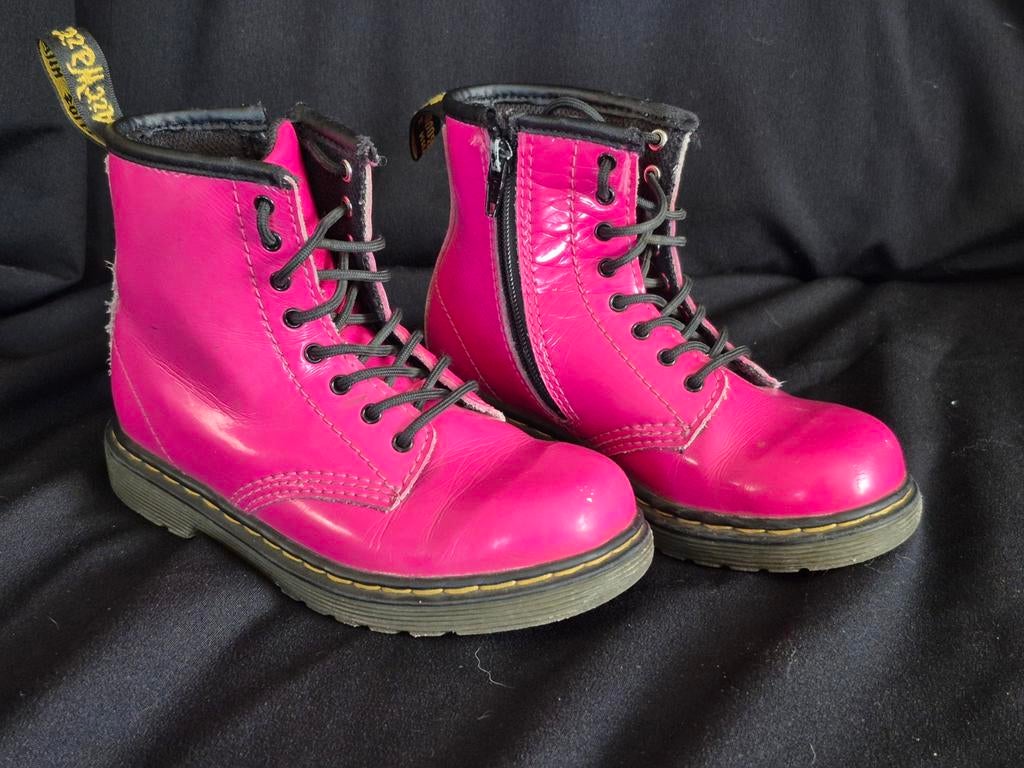 Dr martens brooklee roze lakleer pink met 27, Dr. Martens, Meisje, Schoenen, Ophalen of Verzenden