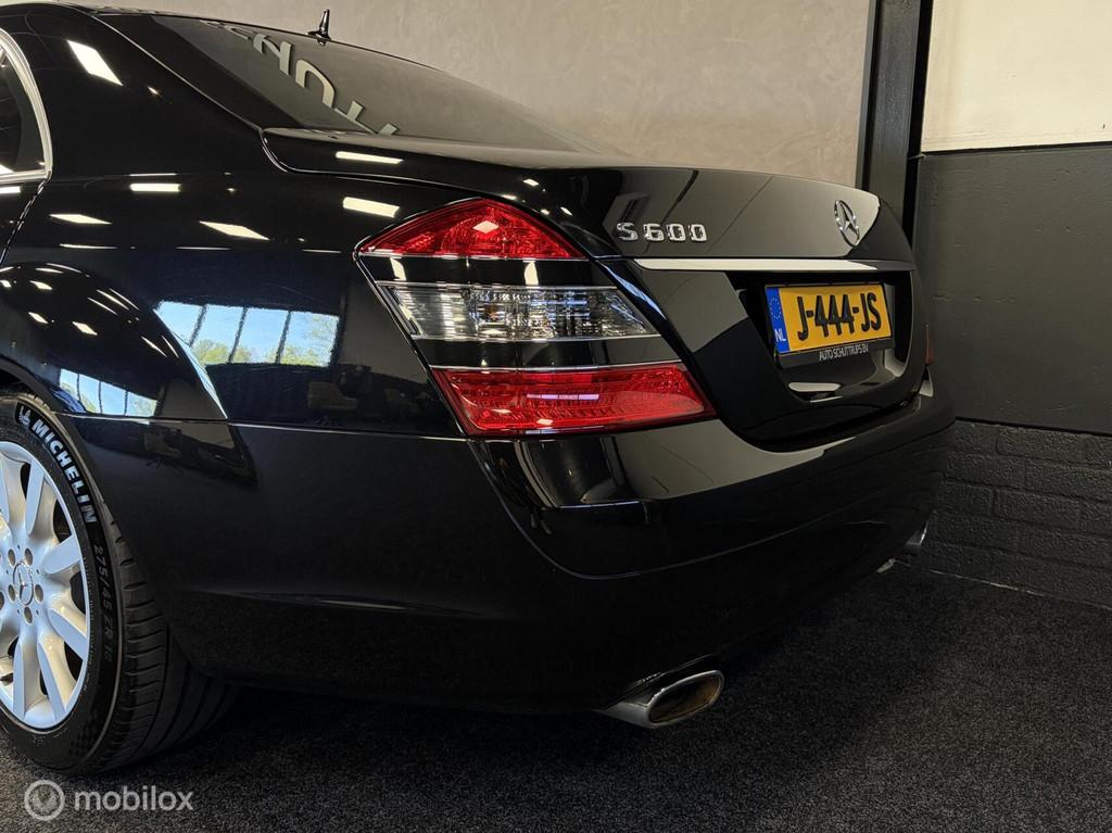 Mercedes S-klasse 600 Lang V12 * ZEER NETTE STAAT *, Auto's, Automaat, Achterwielaandrijving, Gebruikt, Zwart