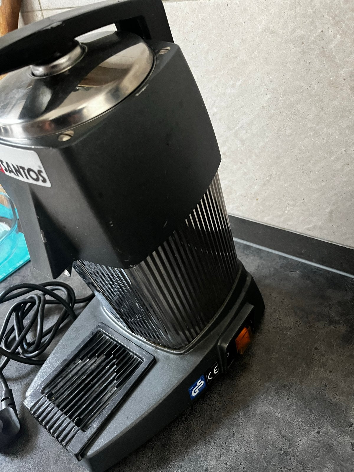 Santos professionele citruspers - Elektrisch, Ophalen of Verzenden, Gebruikt, Elektrisch, Citruspers