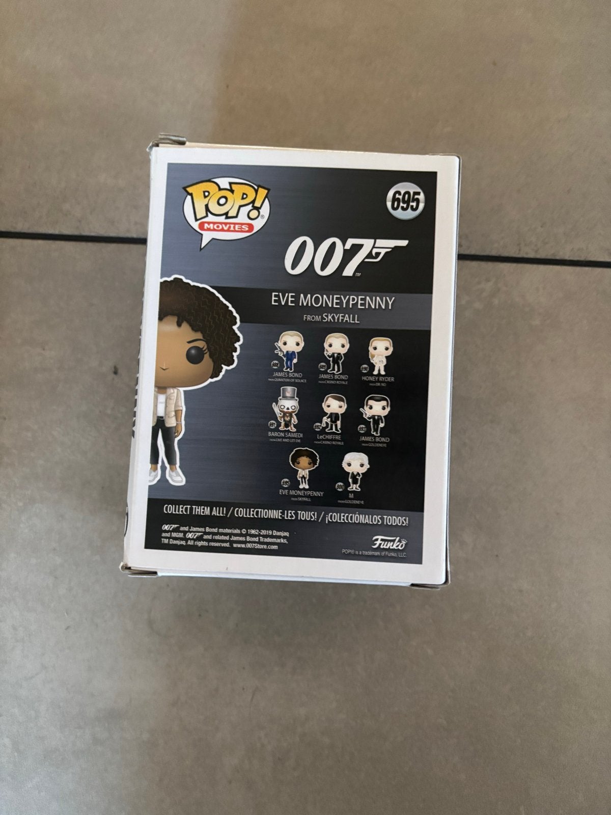 Funko Pop! Movies 007 James Bond Eve Moneypenny #695 Skyfall, Verzamelen, Ophalen of Verzenden, Nieuw