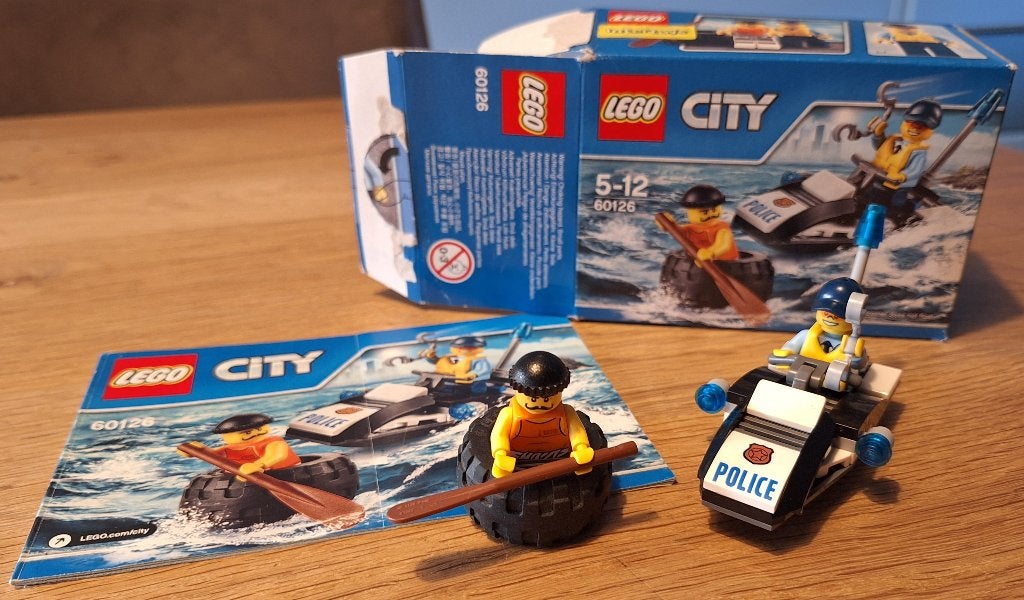 LEGO 60126 City Band Ontsnapping | compleet + doos & boekje, Compleet, Lego, Ophalen of Verzenden, Complete set