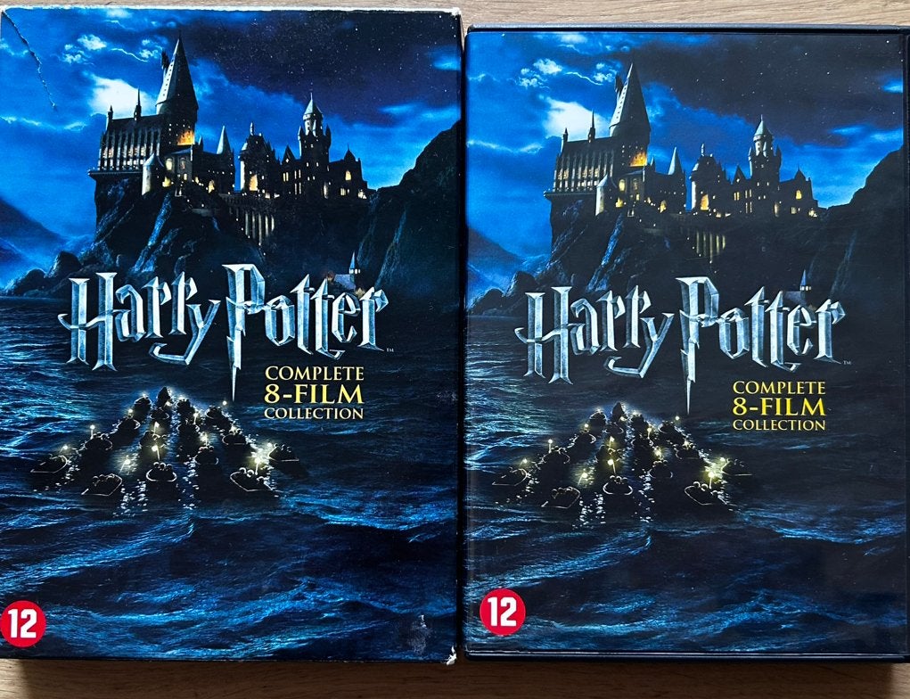 DVD box Harry Potter - 8 films, Vanaf 12 jaar, Ophalen of Verzenden, Zo goed als nieuw