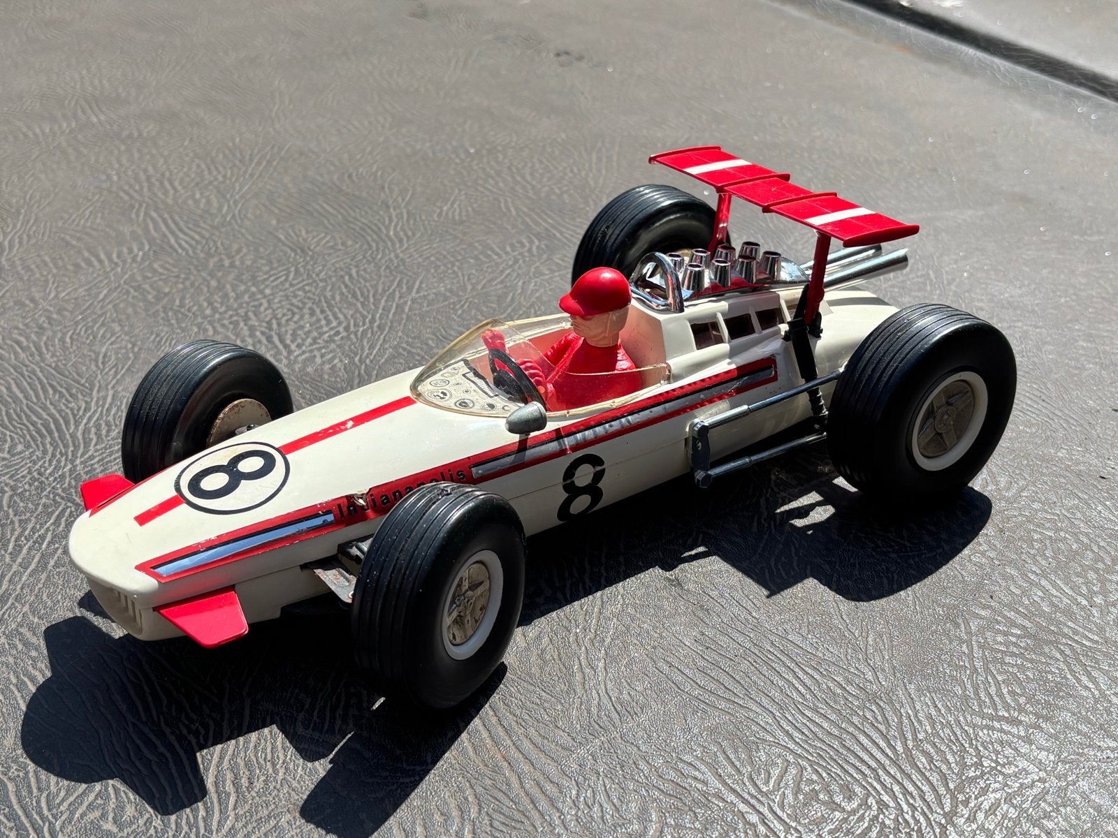 Vintage Joustra Indianapolis racewagen - Made in France, Ophalen of Verzenden