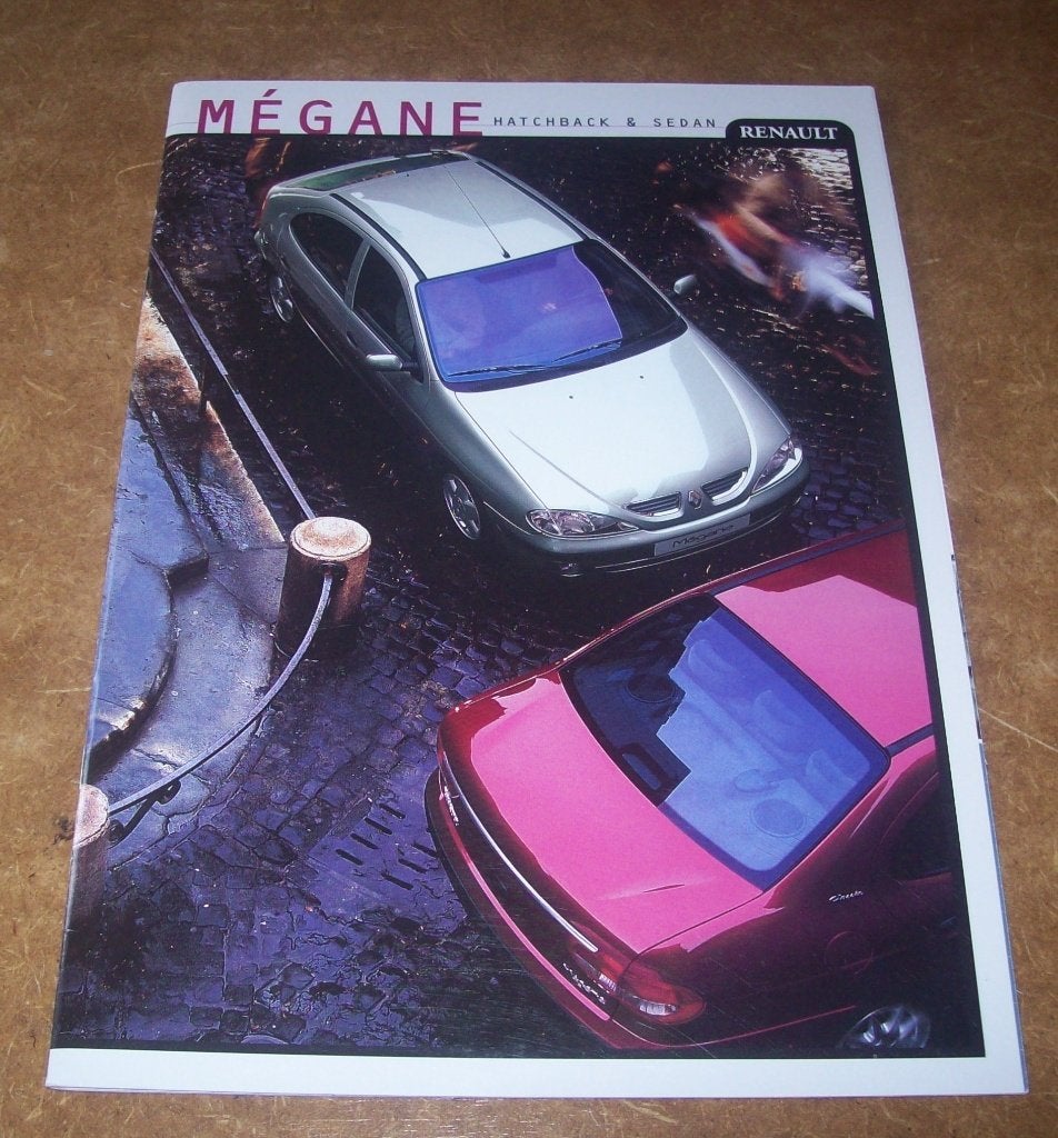 brochure Renault Megane  1999, Ophalen of Verzenden, Nieuw, Renault