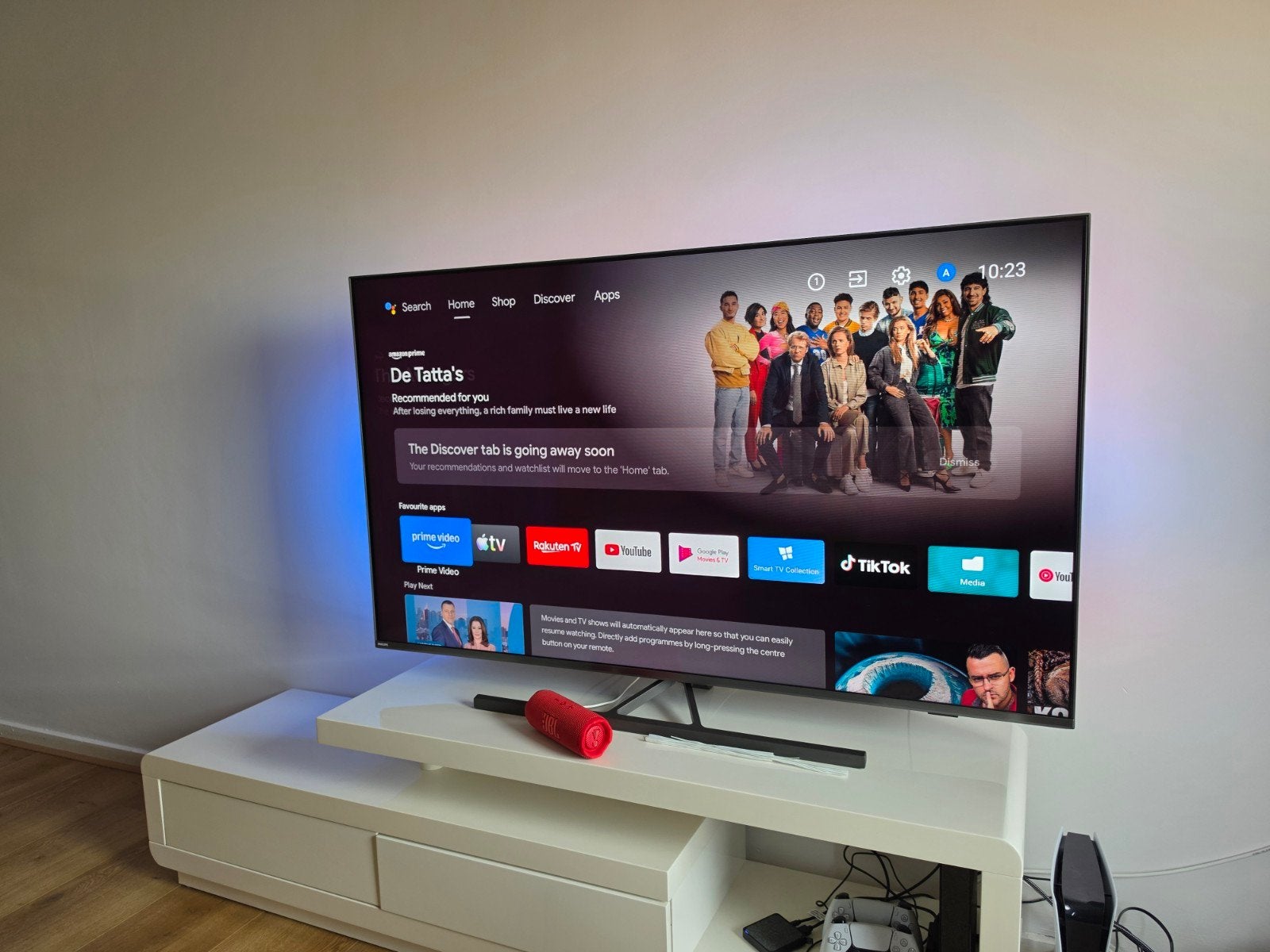 Phillips 58 4K UHD Ambilight Smart  TV for sale, Ophalen of Verzenden, Zo goed als nieuw, 25 tot 50 cm, Minder dan 100 cm