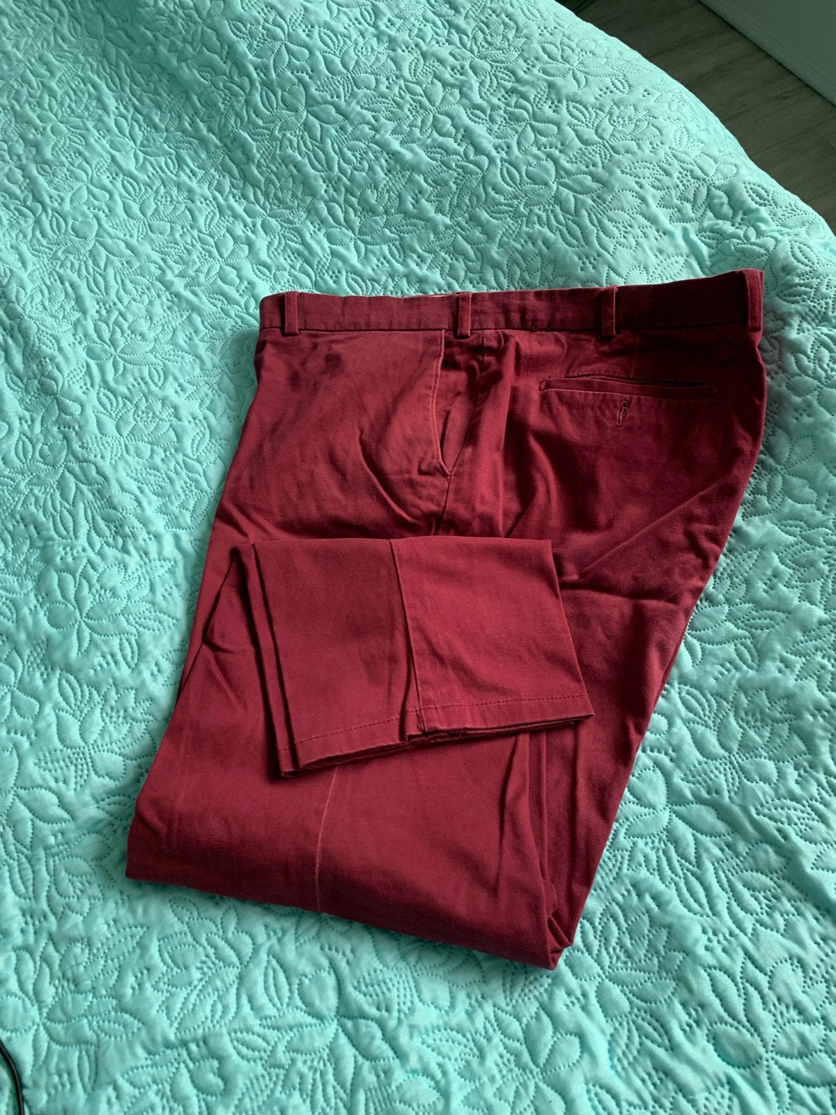 Heren stretch broek Canda maat XXL (28), Ophalen of Verzenden, Zo goed als nieuw, Overige maten, Rood