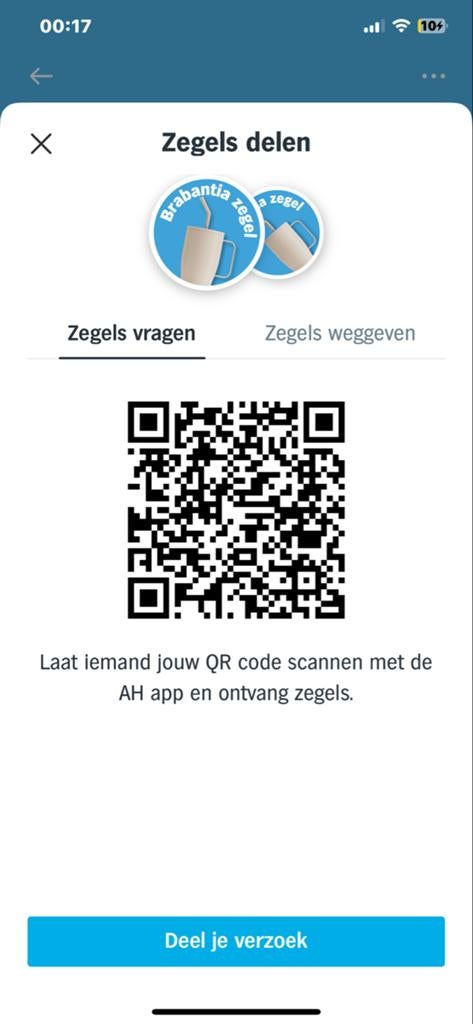 AH Brabantia spaarzegels gevraagd, Tickets en Kaartjes, Kortingen en Cadeaubonnen