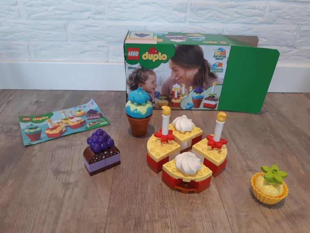 Duplo - Mijn eerste feest, Ophalen, Inclusief doos, Zo goed als nieuw, Duplo