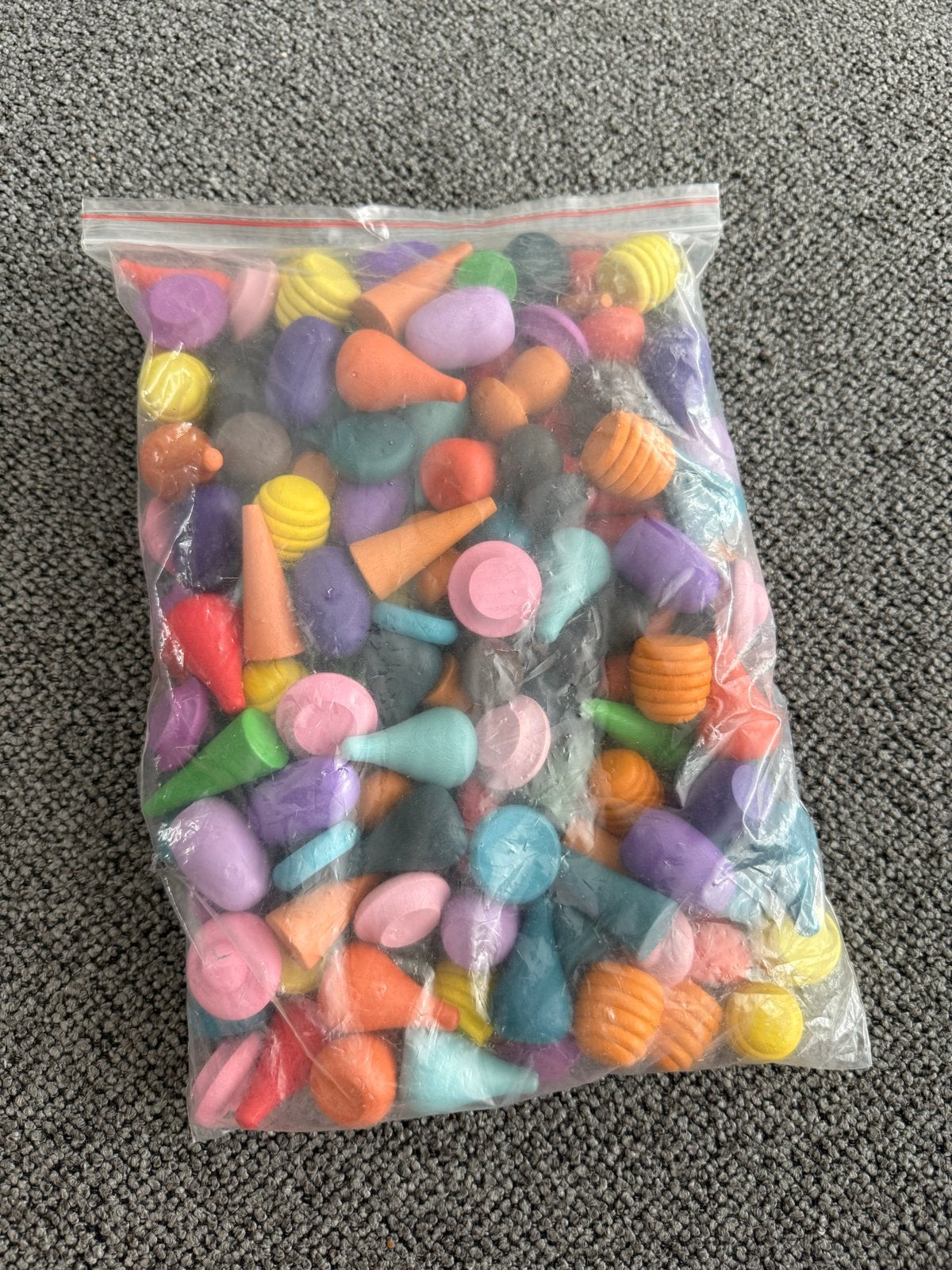 Montessori Loose Parts - 162 stuks voor creatief spel, Ophalen of Verzenden, Zo goed als nieuw, Knutselen