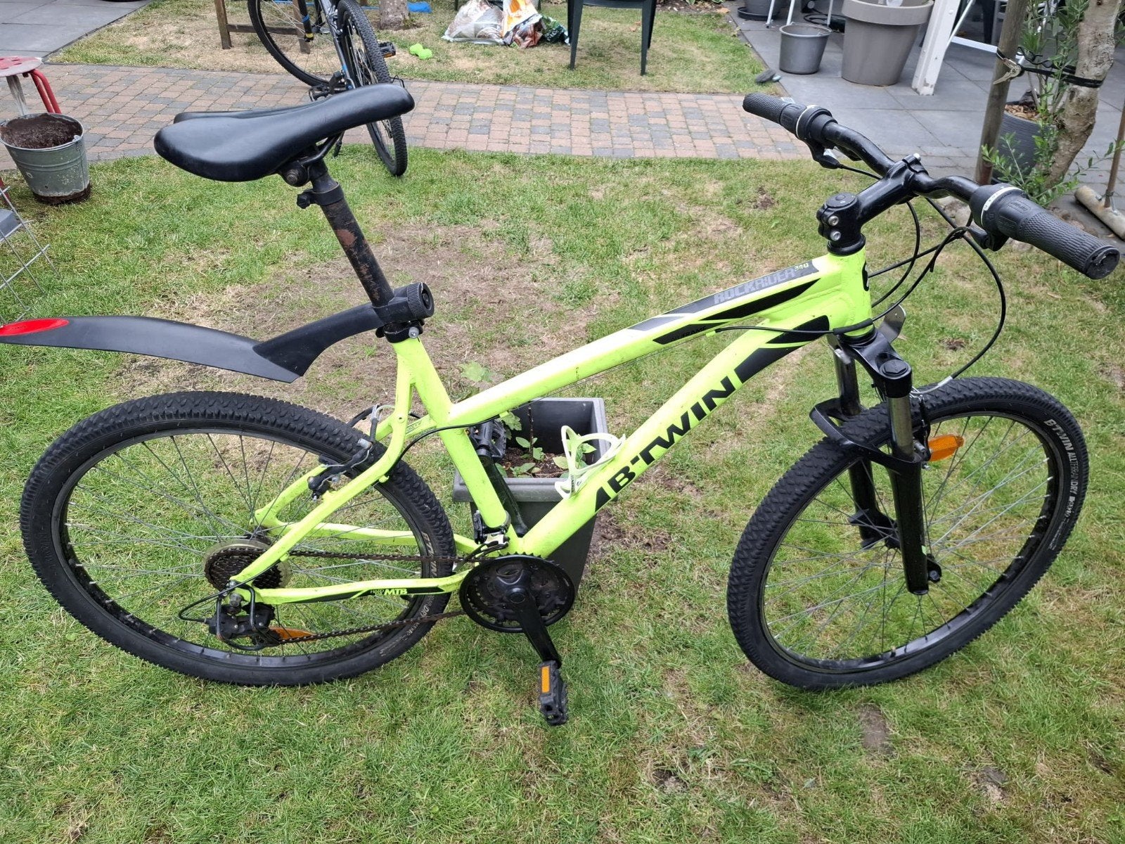B'Twin Rockrider 340 Mountainbike, Fietsen en Brommers, Fietsen | Mountainbikes en ATB, 49 tot 53 cm, Ophalen, Gebruikt, Overige merken