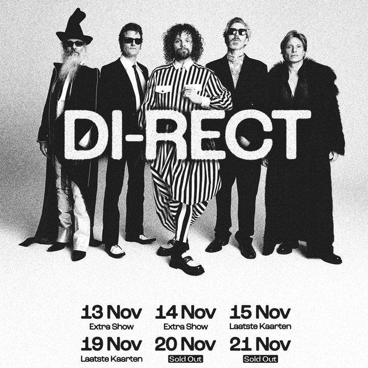 DI-RECT 14 november 2026 ahoy rotterdam zitplaats 2 kaartjes, Tickets en Kaartjes, Twee personen, November