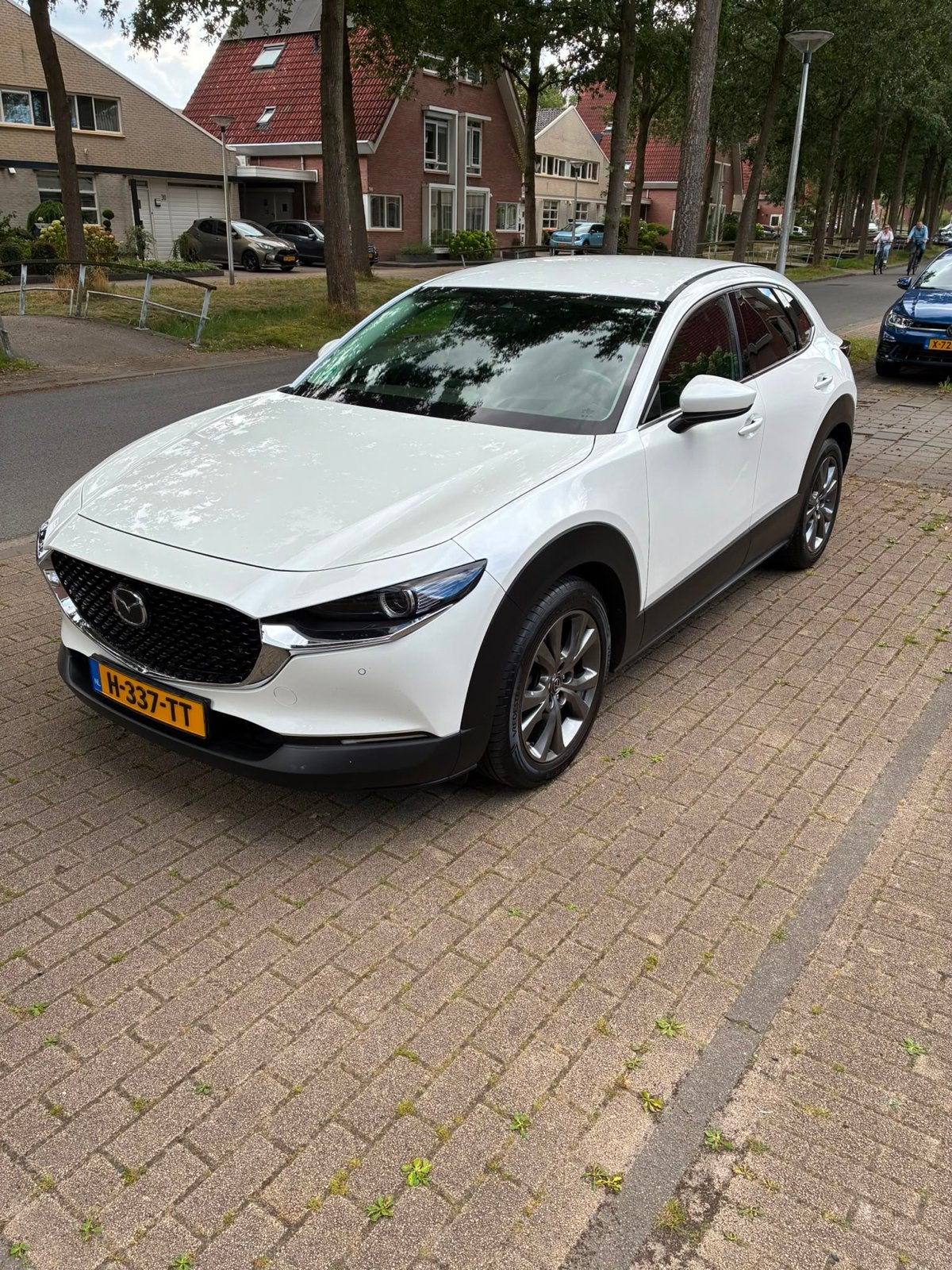 Mazda CX-30 Skyactiv-x 180pk Aut 2020 Wit, Auto's, Mazda, 1998 cc, 15 km/l, 4 cilinders, 179 pk