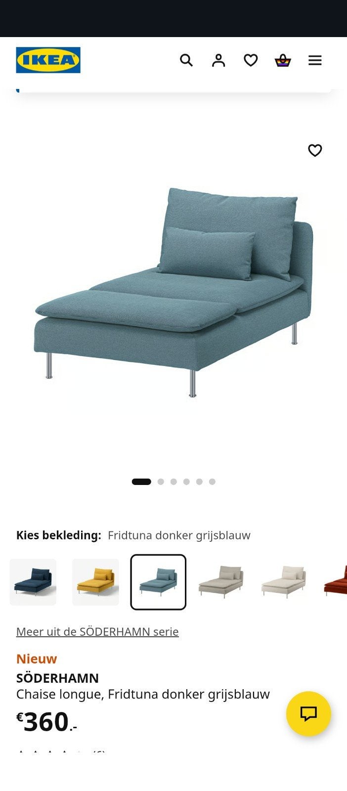 Leuk bankje van Ikea in goede staat, Ophalen, Zo goed als nieuw, Tweepersoons, Groen