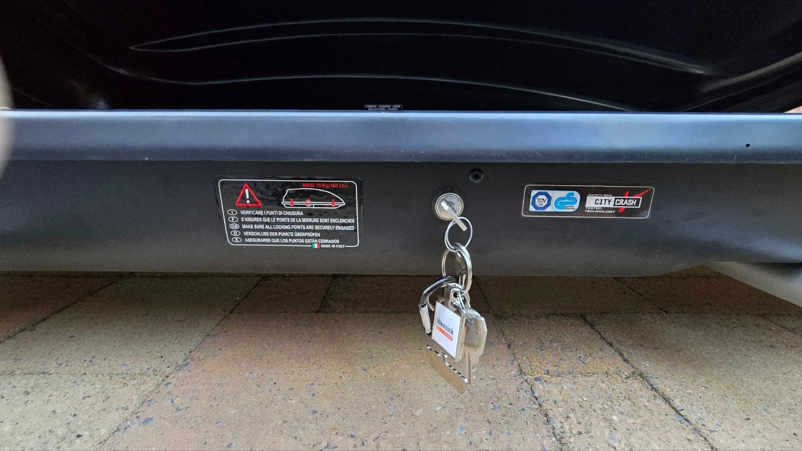Twinny Load GBX 430 Dakkoffer met Kia Sorento '21 dakdragers, Ophalen, Gebruikt