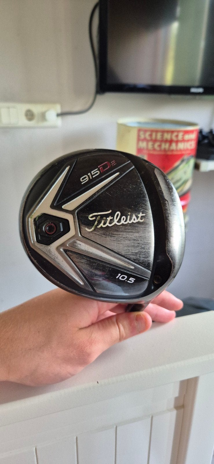 Titleist 915 D2 Driver 10.5 met Diamana 50 shaft, Ophalen of Verzenden, Gebruikt, Club, Overige merken