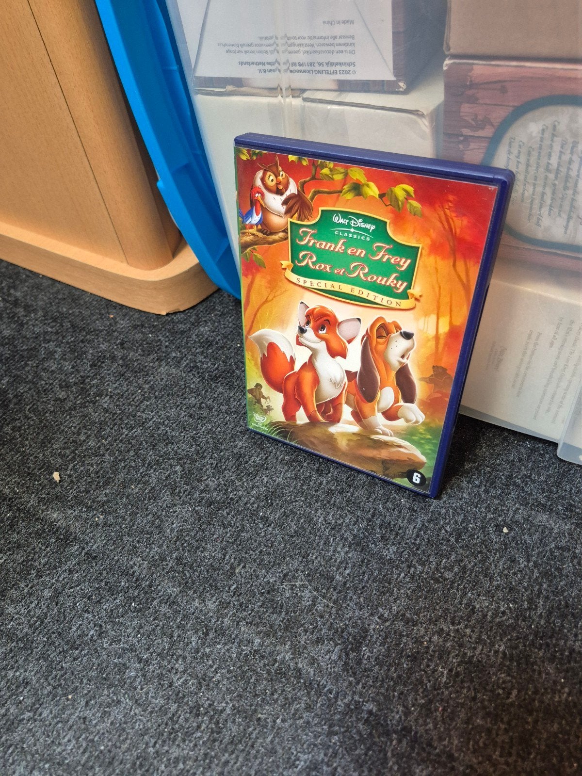 Disney dvd frank en frey, Alle leeftijden, Ophalen of Verzenden, Zo goed als nieuw