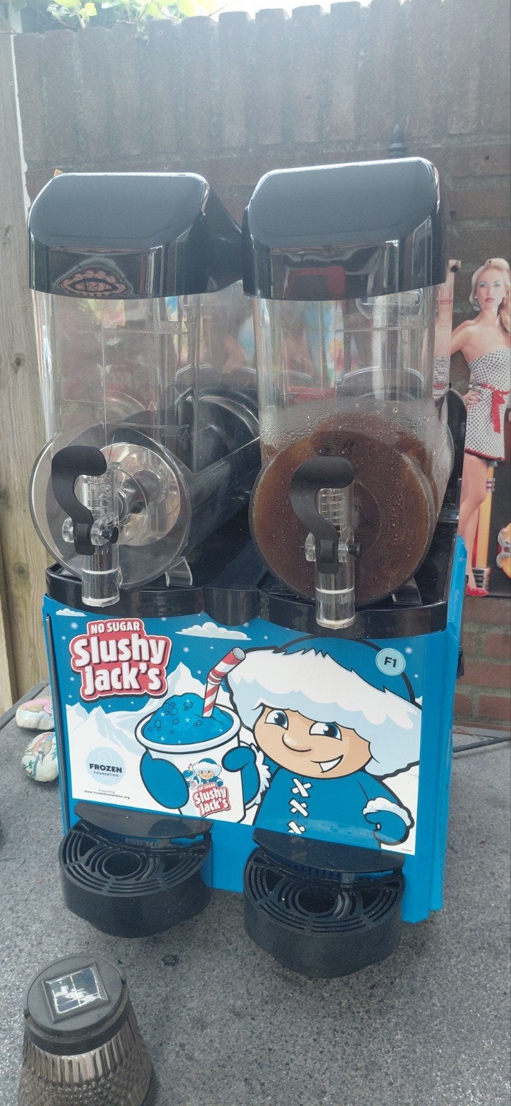 Slushy jacks machiene en 4 verschillende smaken, Ophalen of Verzenden