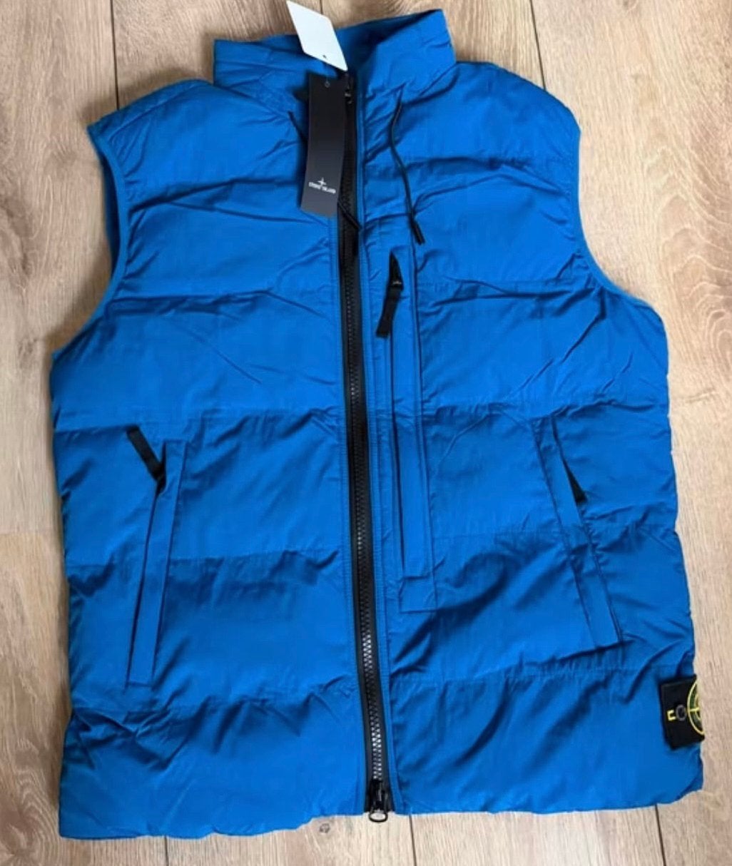 Stone Island Bodywarmer Maat L Nieuw., Kleding | Heren, Ophalen of Verzenden, Nieuw, Maat 52/54 (L), Blauw