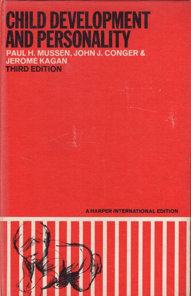 Child Development and Personality - Paul Mussen BOEK Engels, Ophalen of Verzenden, Zo goed als nieuw, Paul H. Mussen, John J. Conger & Jerome Kagan