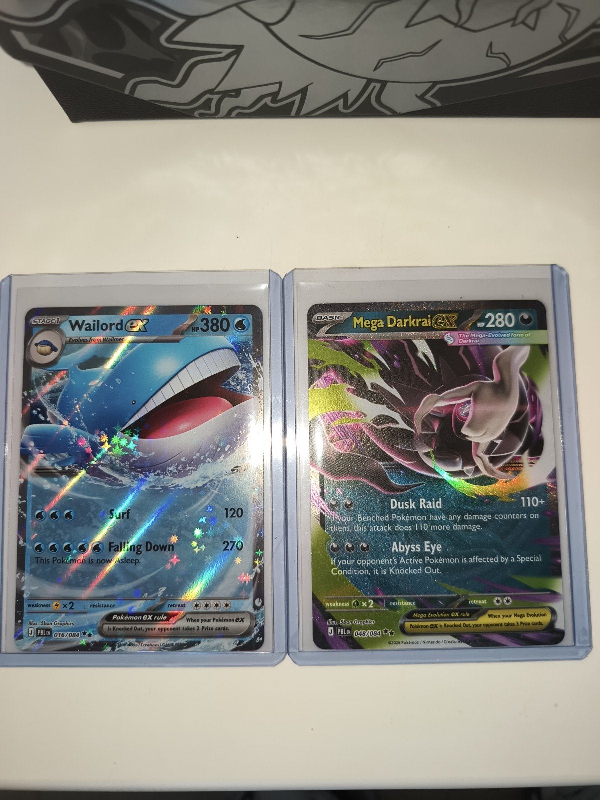 Pitch Black Pokemon bulk kaarten + 2 ex kaarten, Ophalen of Verzenden, Zo goed als nieuw, Meerdere kaarten