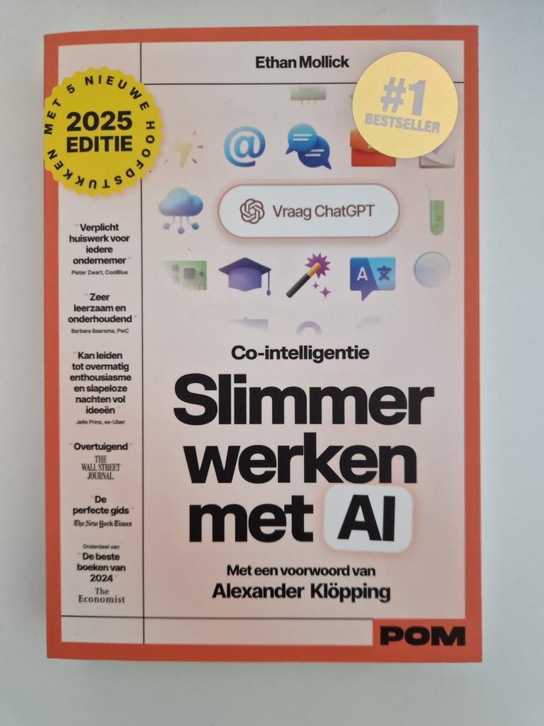 Co-intelligentie: Slimmer werken met AI (2025 editie), Ophalen, Ethan Mollick, Niet van toepassing, Nieuw