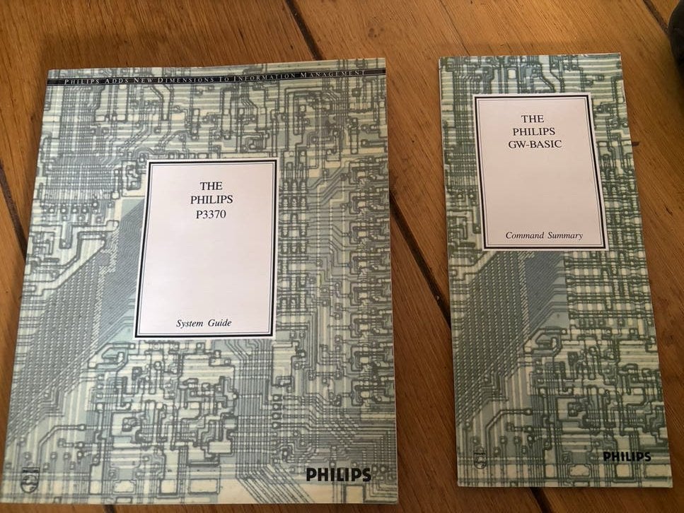 Philips P3370 Systeemgids & GW-BASIC Handleiding, Ophalen of Verzenden, Gelezen, Besturingssystemen