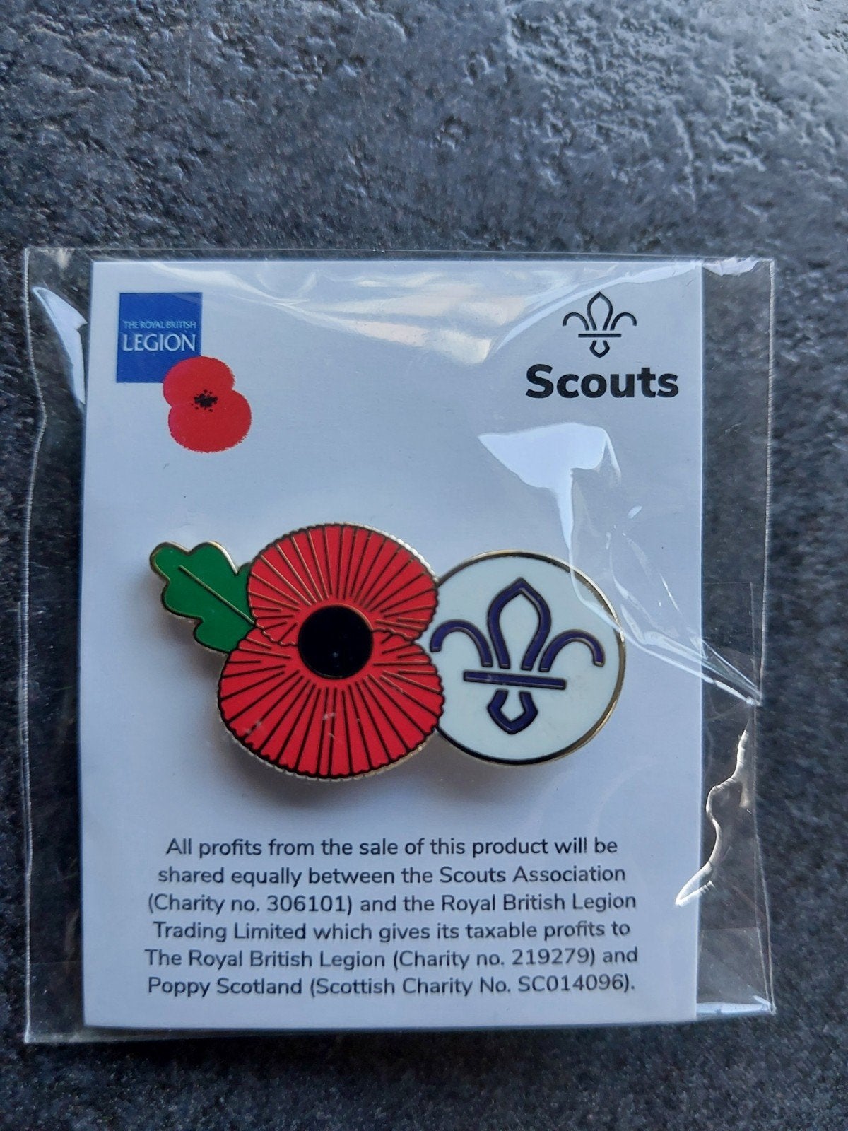 Herdenkings pin the Royal British Legion, Ophalen of Verzenden, Nieuw, Embleem, Speld of Insigne