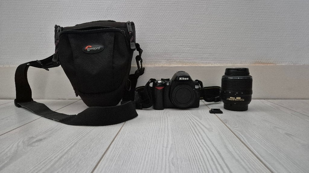 Nikon D60, Ophalen, Gebruikt, Spiegelreflex, Lensdop