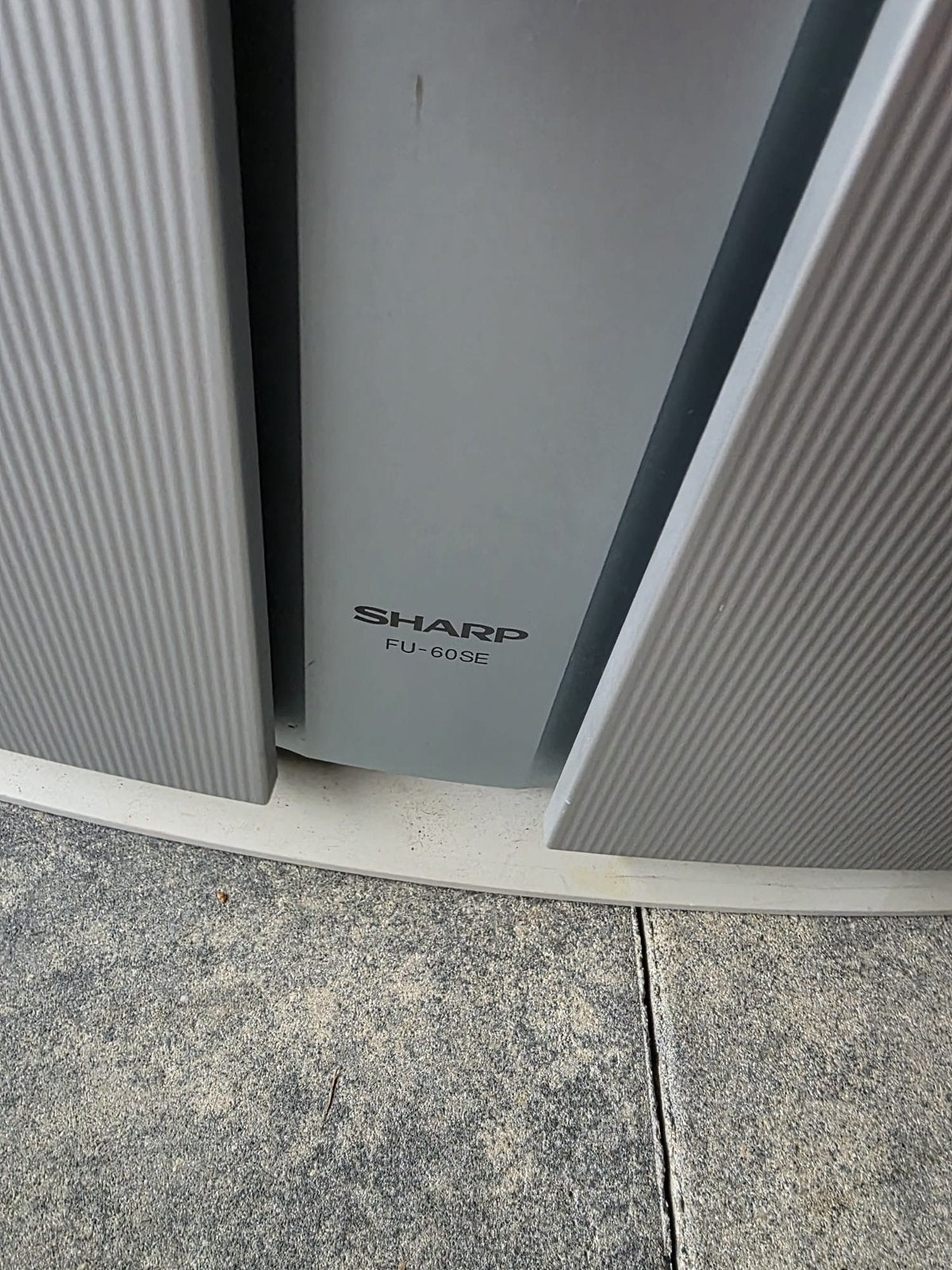 Sharp FU-60SE luchtreiniger met plasmacluster Ion-technologi, Ophalen, Gebruikt