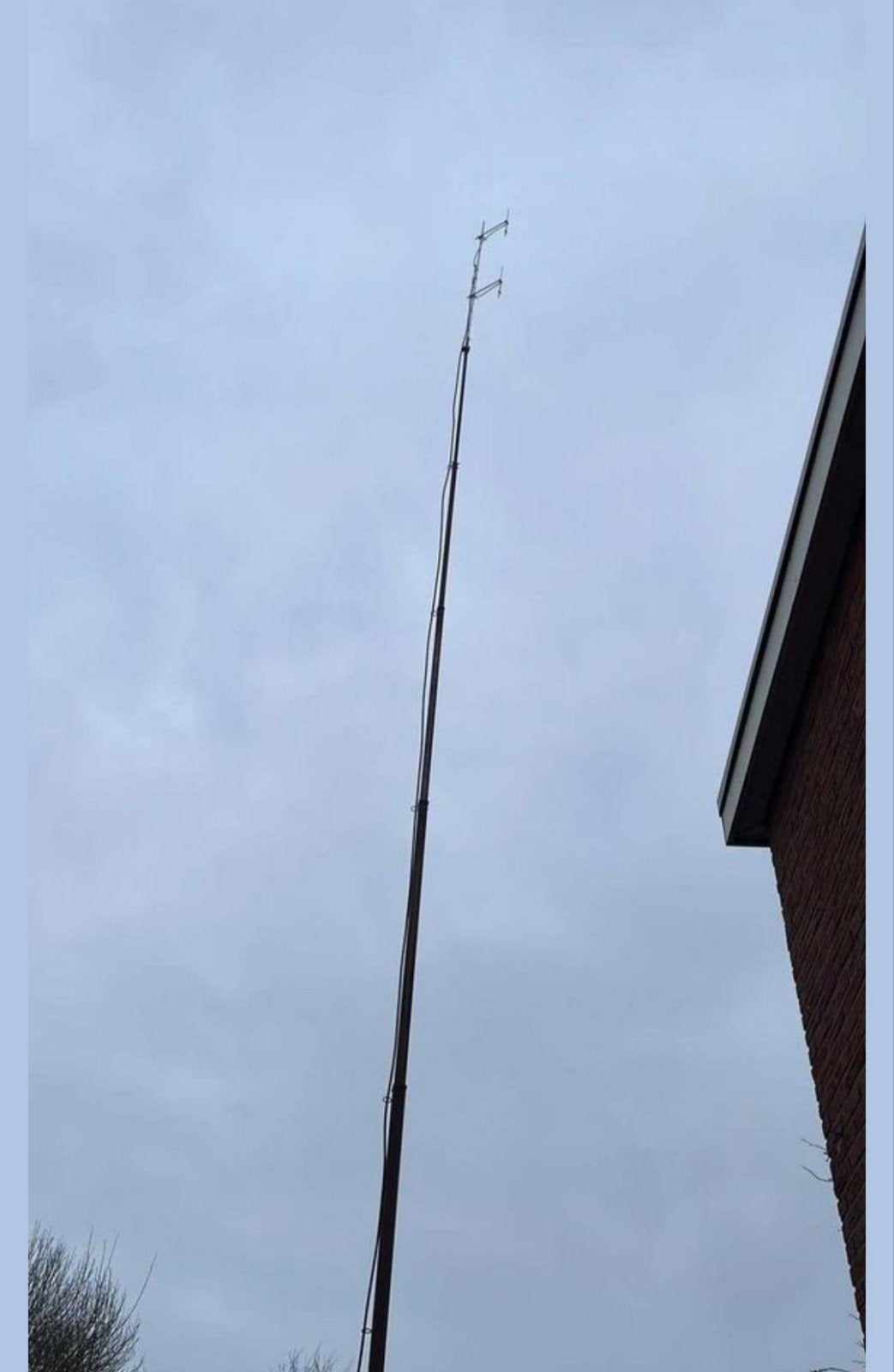 Mobiele kokermast 5x6, Ophalen, Mast