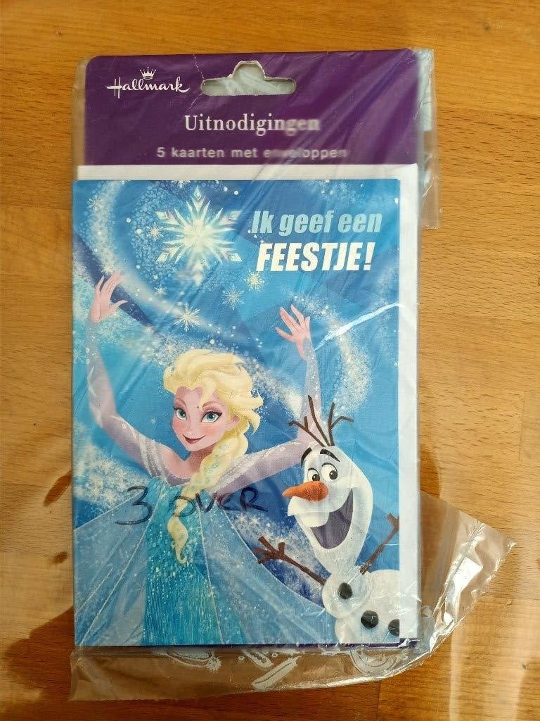Uitnodigingen voor kinderfeestje / verjaardagsfeestje Frozen, Ophalen, Nieuw, Feestartikel, Verjaardag