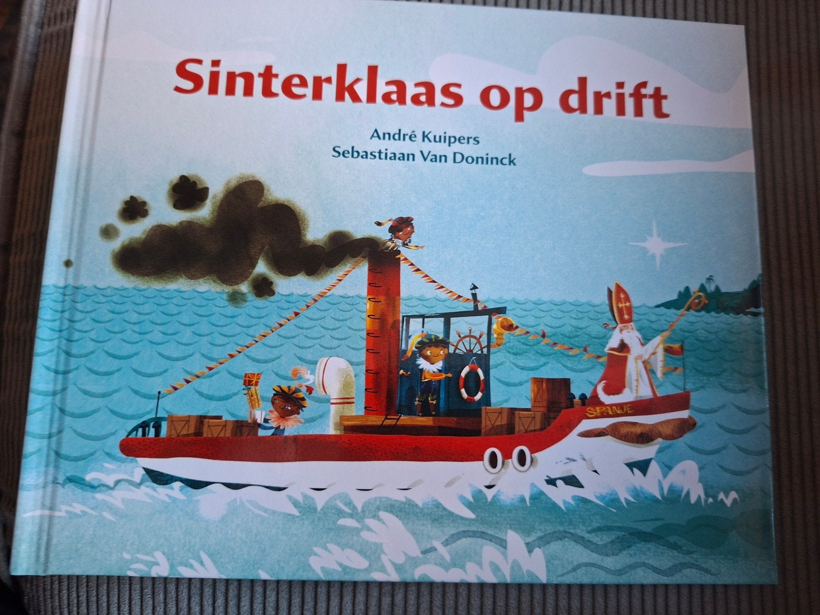 Sinterklaas op drift - André Kuipers & Sebastiaan Van Doninc, Boeken, Kinderboeken | Jeugd | onder 10 jaar, Ophalen of Verzenden