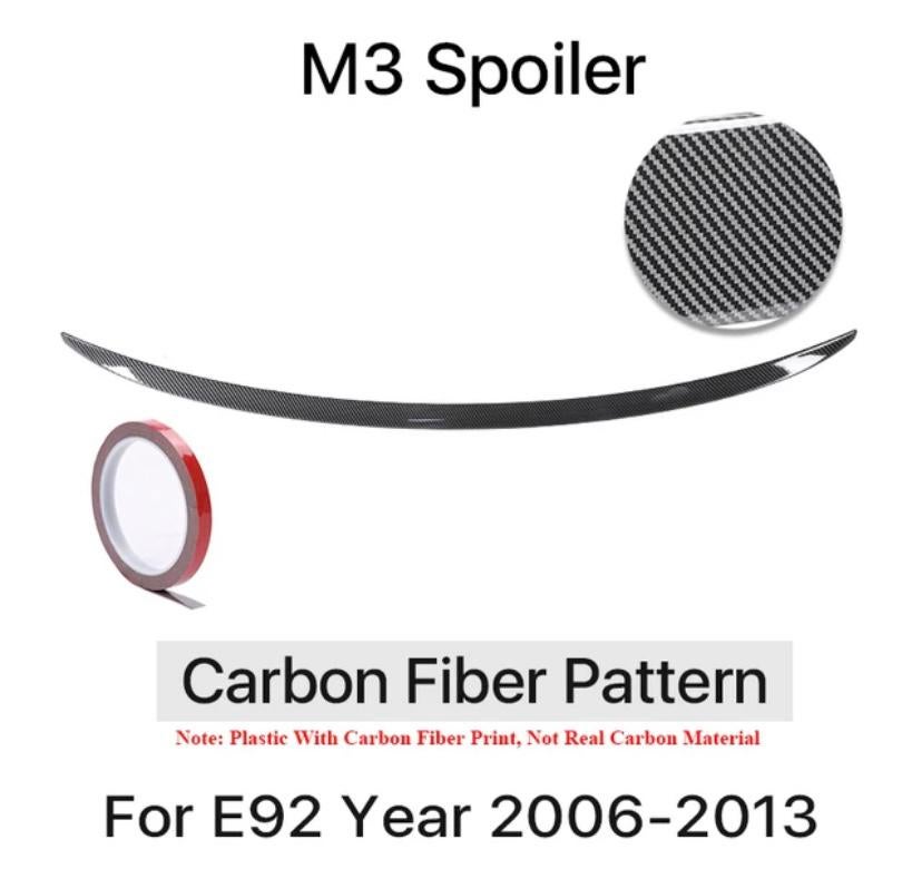 Nieuwe Carbonlook achter spoiler geschikt voor M3, Auto diversen, Tuning en Styling, Ophalen of Verzenden