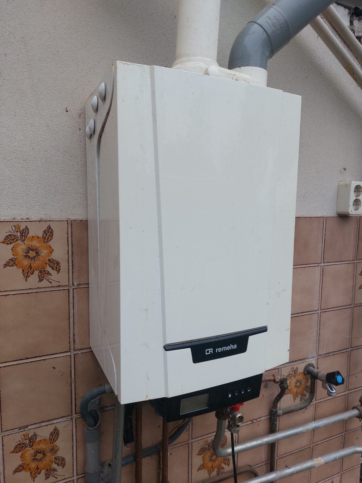 Remeha Tzerra Ace 39C CV-ketel - Goed werkend, Ophalen, 30 tot 80 cm, Gebruikt, Cv-ketel of Combi-ketel