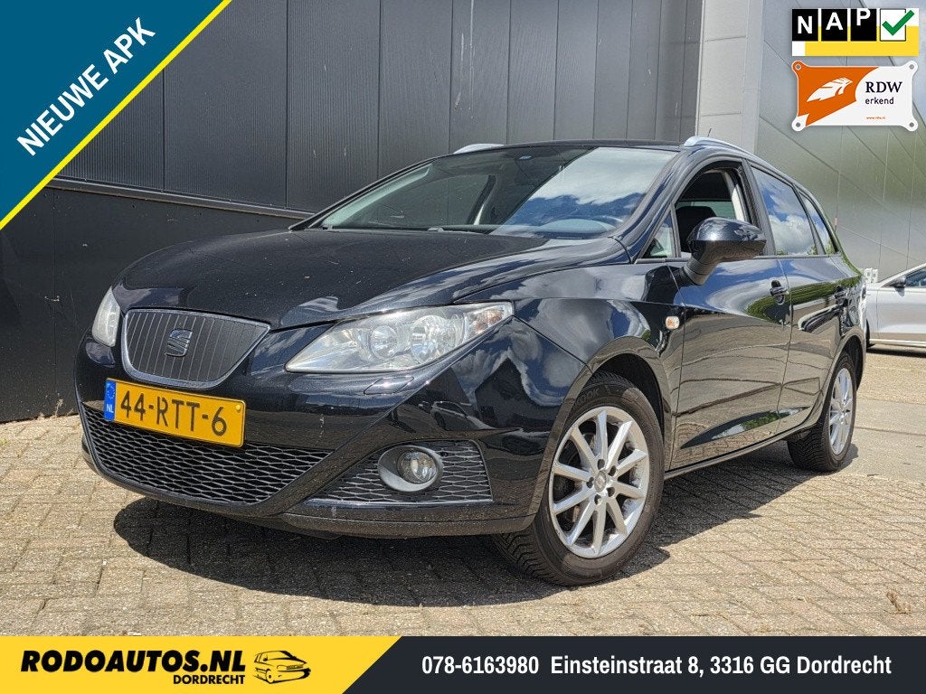 SEAT Ibiza ST 1.2 TDI Style Ecomotive Ac/Leer/Cruise ✅, Euro 5, Traction-control, Gebruikt, 1199 cc