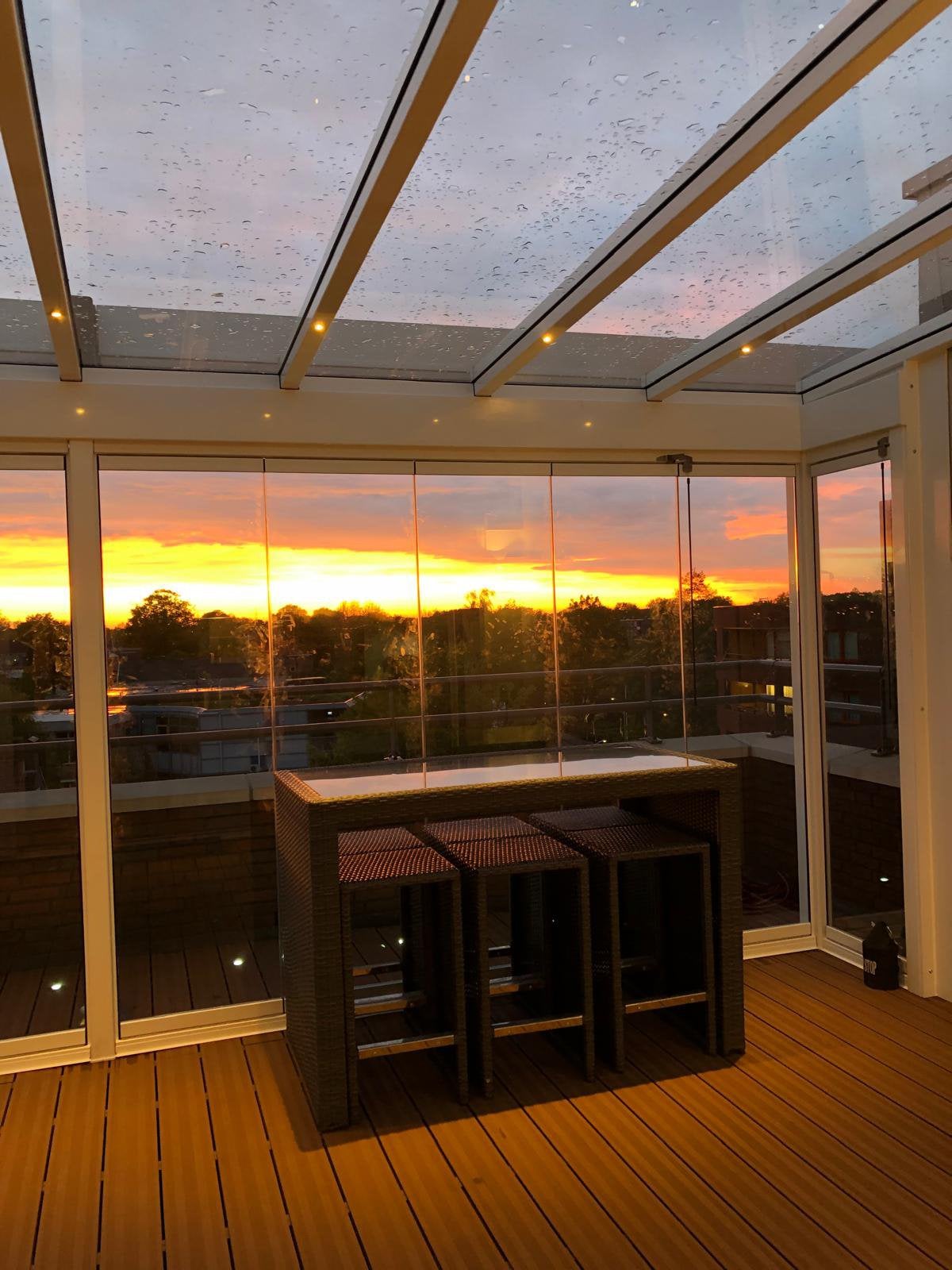 Rieten lounge set, Ophalen, Zo goed als nieuw, Veranda
