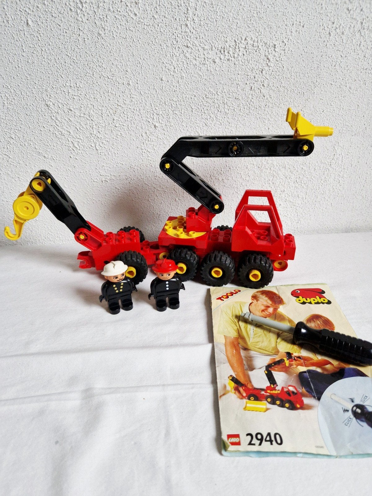 Technisch duplo toolo set 2940 compleet brandweer + boekje, Kinderen en Baby's, Speelgoed | Duplo en Lego, Ophalen of Verzenden
