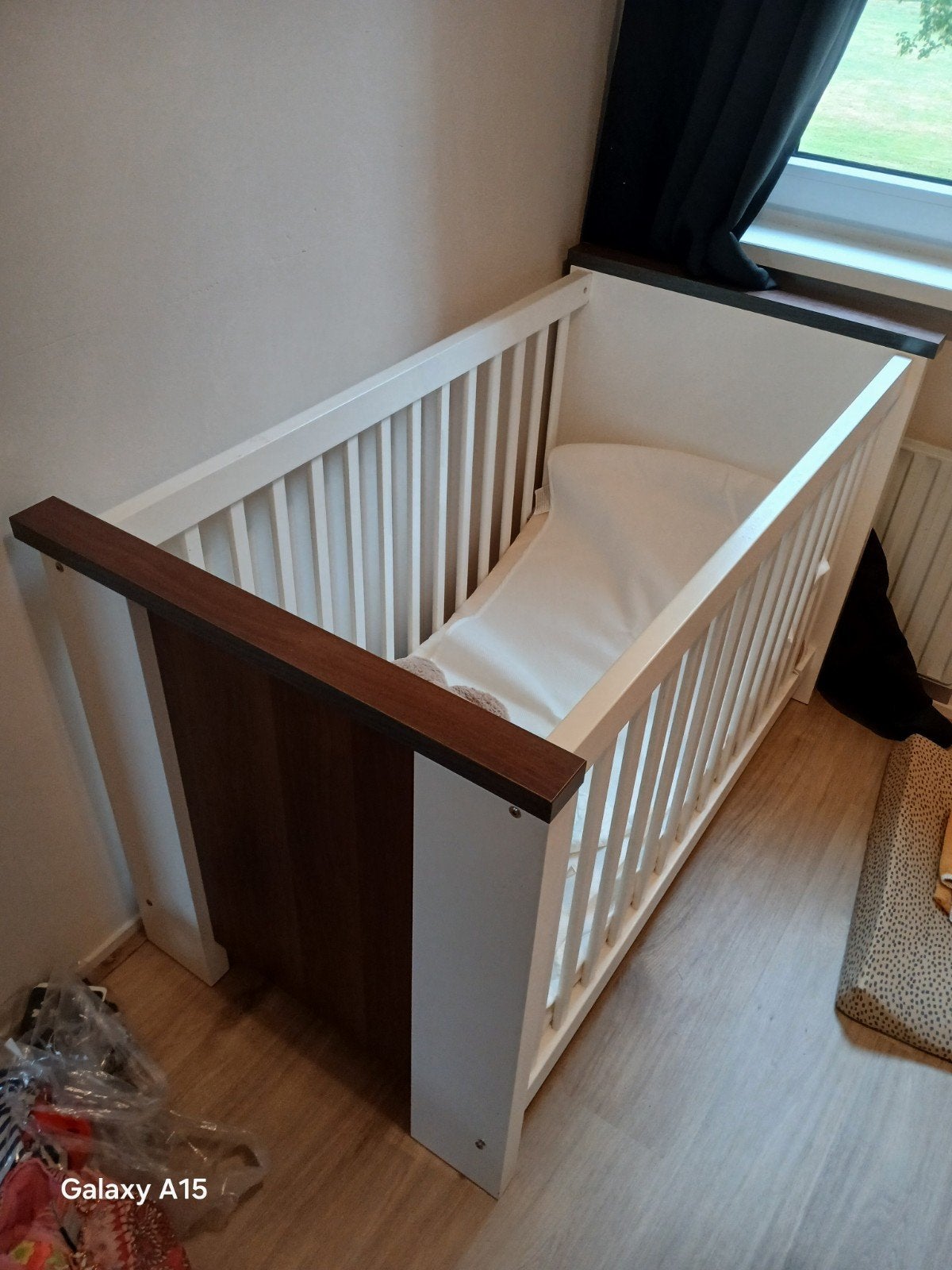 ledikant met matras, Kinderen en Baby's, Kinderkamer | Complete kinderkamers, Ophalen, Zo goed als nieuw, Jongetje of Meisje