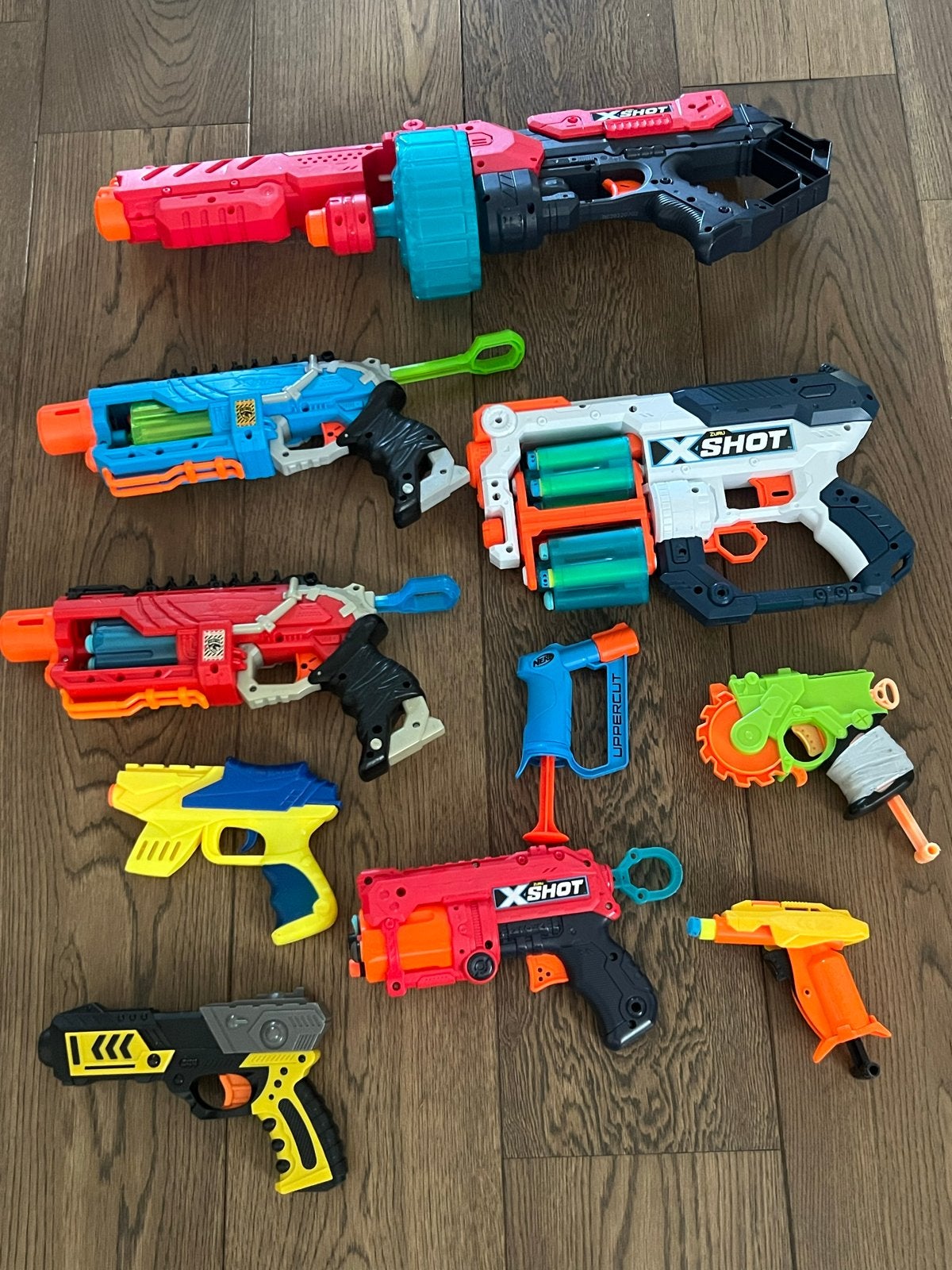 Grote collectie Nerf en X-Shot blasters, Ophalen of Verzenden, Gebruikt, Jongen of Meisje