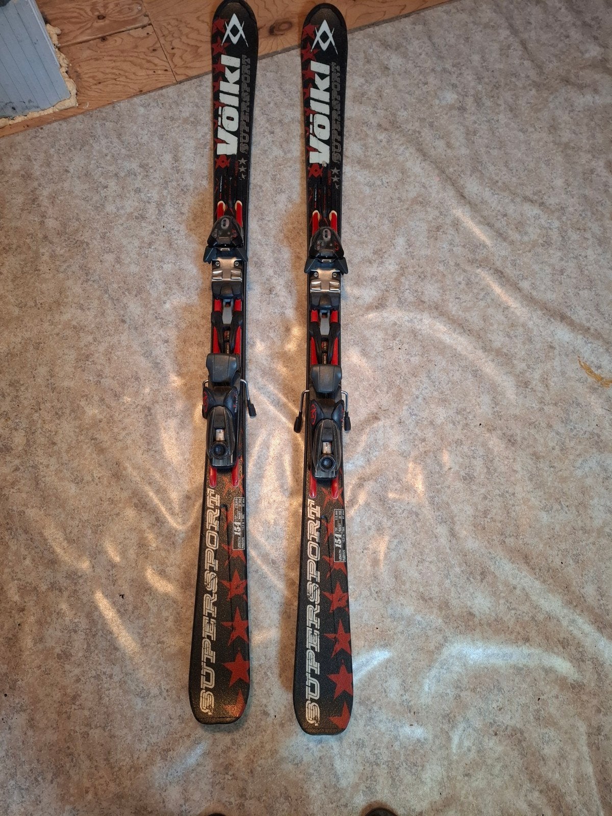 Völkl Supersport Ski's 154 cm met Marker Motion LT bindingen, 140 tot 160 cm, Gebruikt, Skiën, Ski's
